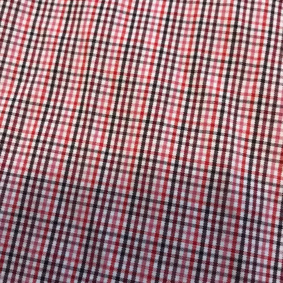 J. Crew multi color small check button shirt, Lg - Picture 4 of 5